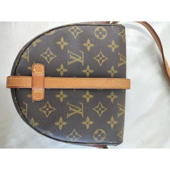 Louis Vuitton Chantilly PM Monogram Canvas Crossbody Shoulder Bag Authentic - Picture 3 of 11